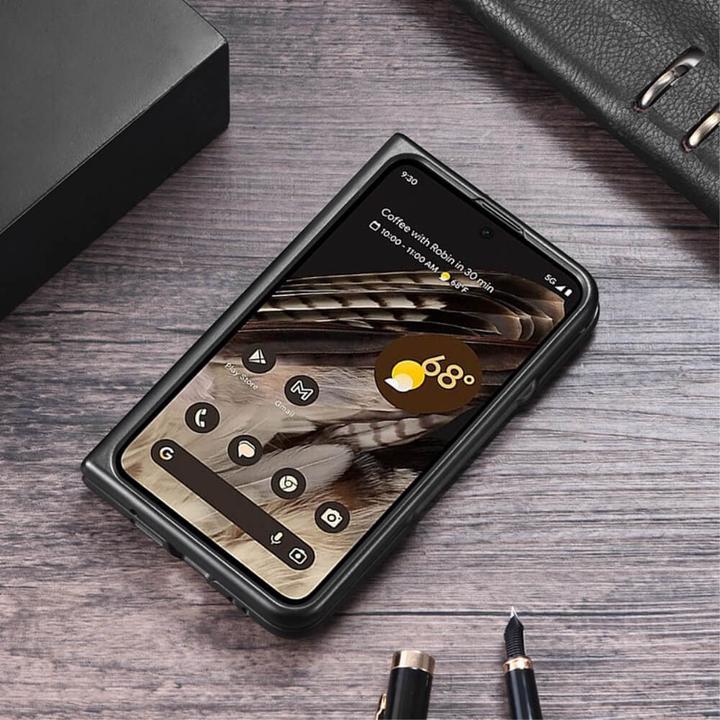 Produktbild Cover-Discount Google Pixel Fold - Schutzhülle mit Magnet schwarz (Google Pixel Fold)