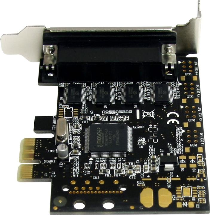 Actual product image StarTech 4 Port Serial RS232 PCI Express Interface Card