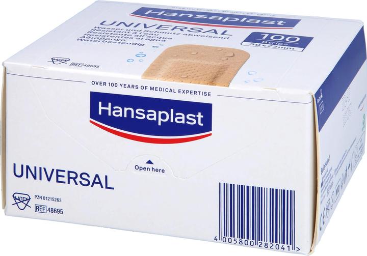 Produktbild BSN Universal Waterresistant Strips 3.00 cm x 7.20 cm / 100 Stk. (100 x)
