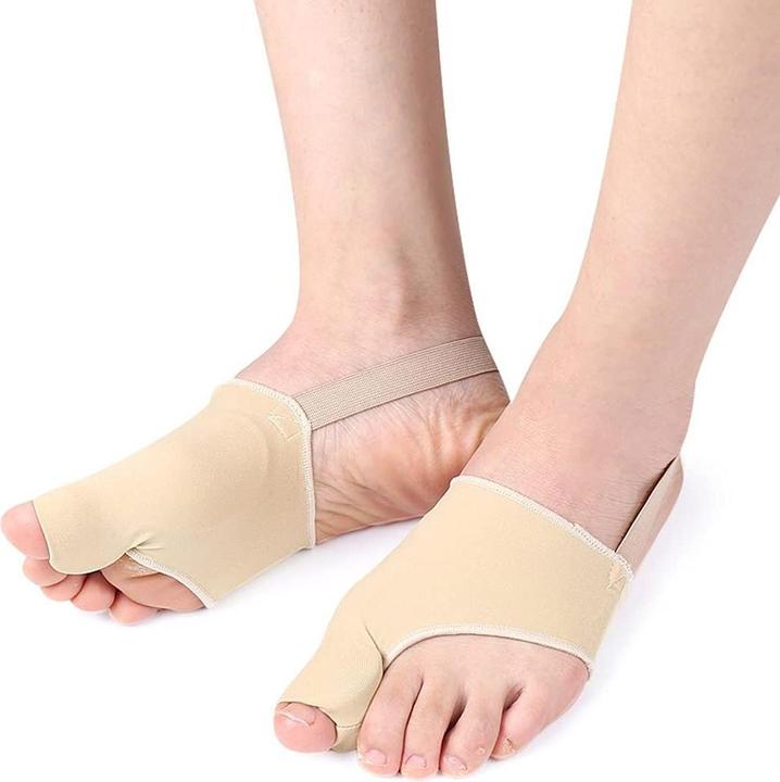 Immagine prodotto Cbx Benda per la correzione dell'alluce valgo con cuscinetto in silicone integrato 2 pezzi - taglia L (Crema piedi e gel piedi)