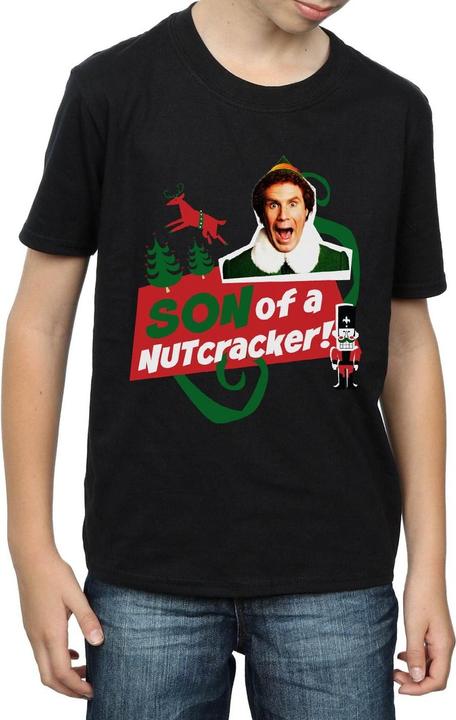 Actual product image Elf Boys Son Of A Nutcracker T-Shirt (140, 146)