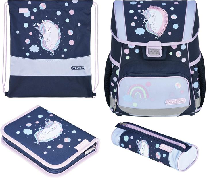 Actual product image Herlitz Loop Plus Unicorn Dreams primary school satchel (17 l)