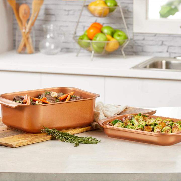 Immagine prodotto Livington Copperline Wonder Cooker (Pirofila + casseruola, Alluminio)
