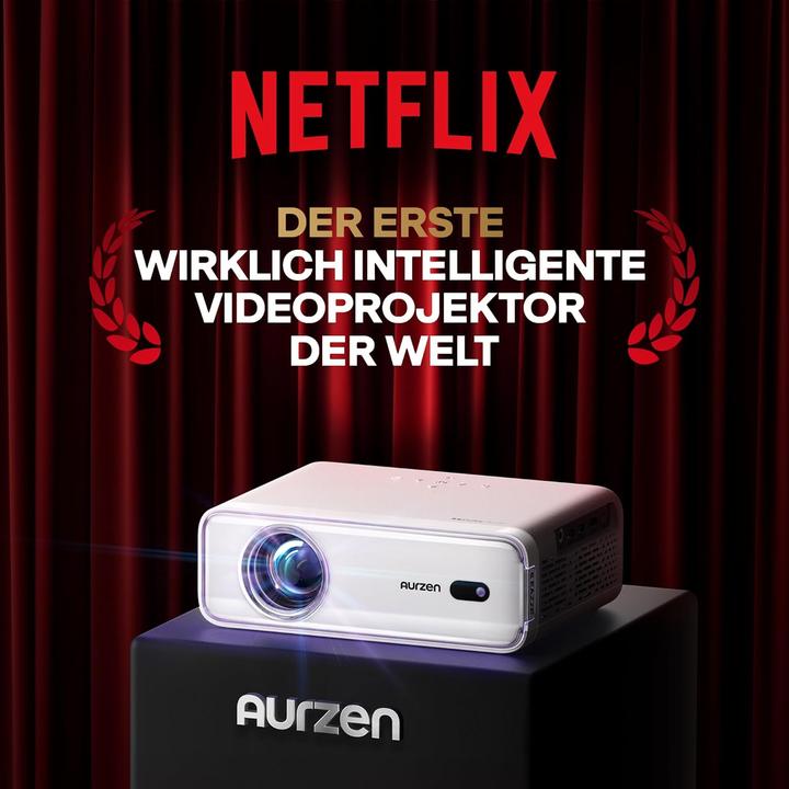 Image du produit Aurzen Eazze D1 Heimkino Beamer mit 4K Unterstützung (4K)