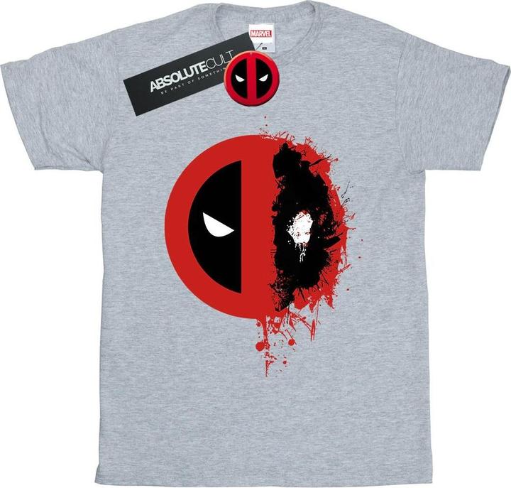 Produktbild Deadpool Split Splat Logo TShirt (XL)