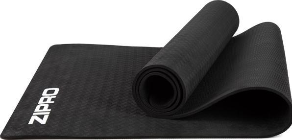 Zipro Mata treningowa 183 cm x 61 cm x 0.6 cm czarna