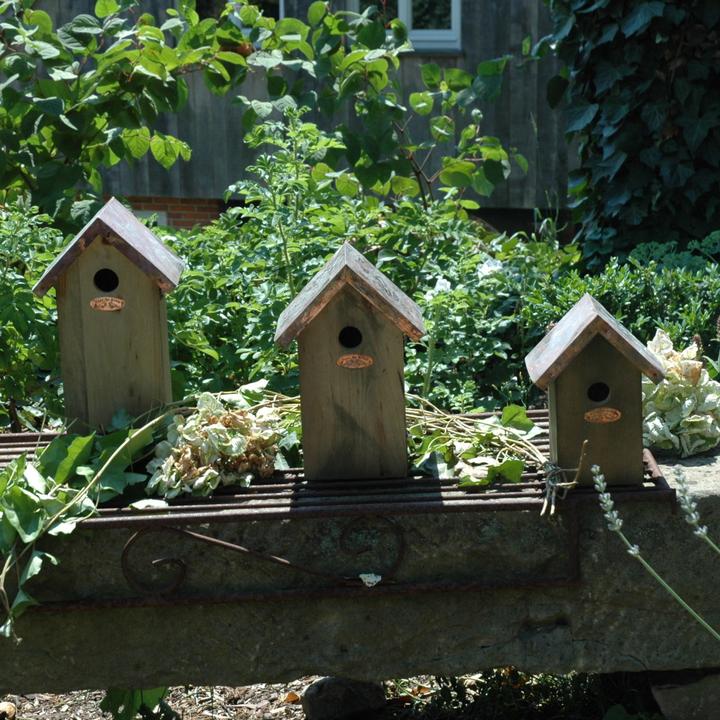 Actual product image Esschert Design Nesting box blue tit with copper roof