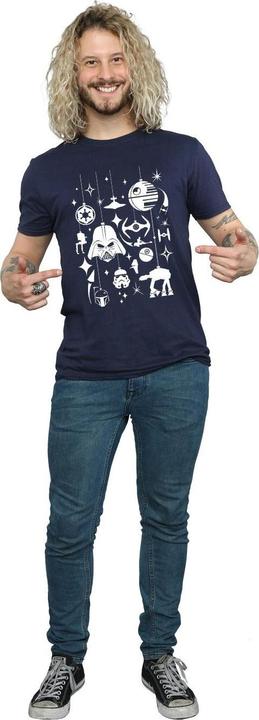 Produktbild Star Wars Christmas Decorations TShirt (M)