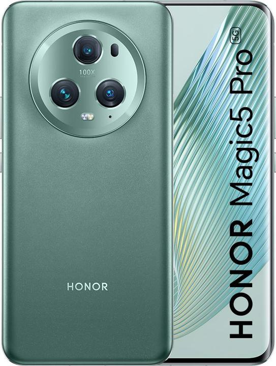 Actual product image Honor Magic5 Pro (512 GB, meadow green, 6.81", SIM + eSIM, 50 Mpx, 5G)