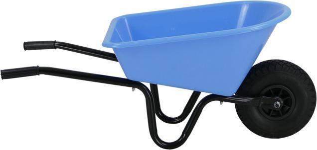 Productafbeelding FORT Kinderkruiwagen 20 l blauw gemonteerd met PU wiel
