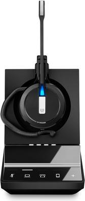 Image du produit EPOS SENNHEISER IMPACT SDW 5015 - UK, Casque, Crochets auriculaires, Arceau, Minerve, Sports, Noir (Sans fil)