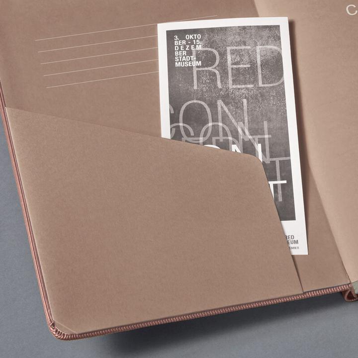 Image du produit Sigel Conceptum CO401 carnet de notes ligné rose Nombre de feuilles : 97 DIN A5 vertical (À rayures, Couverture rigide)