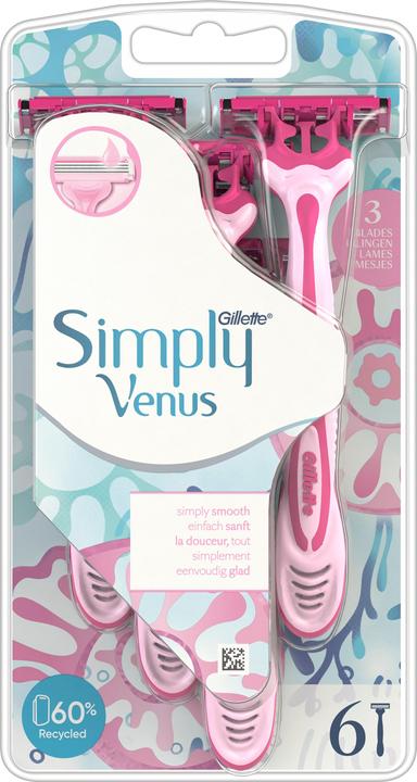Productafbeelding Gillette Simply Venus 3 6 stuks