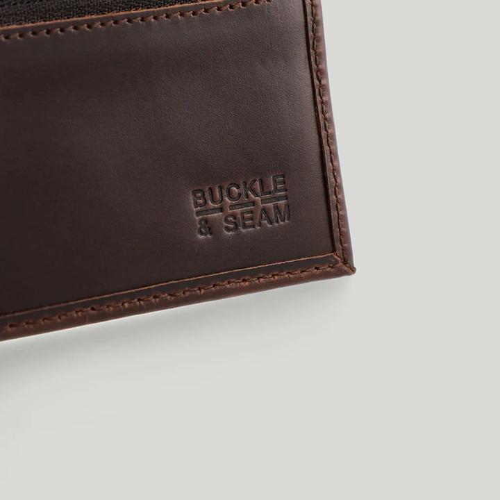 Produktbild Buckle & Seam Leder Portemonnaie Bill