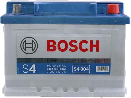 Image du produit Bosch Automotive S4 004 (12 V, 60 Ah, 540 A)
