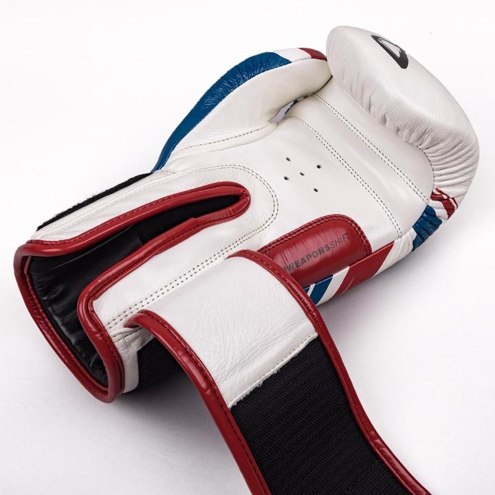 Produktbild 8Weapons Boxing Gloves, Shift, white-navy-red, 10 Oz (10 OZ, 10)