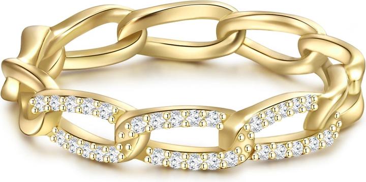Immagine prodotto Glanzstücke München Donna Argento Sterling Cubic Zirconia Oro Giallo - 28575 (48, 925 Argento)