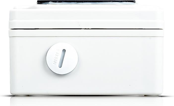 Actual product image RAK Wireless RAKBox-B2 IP67 enclosure with solar panel