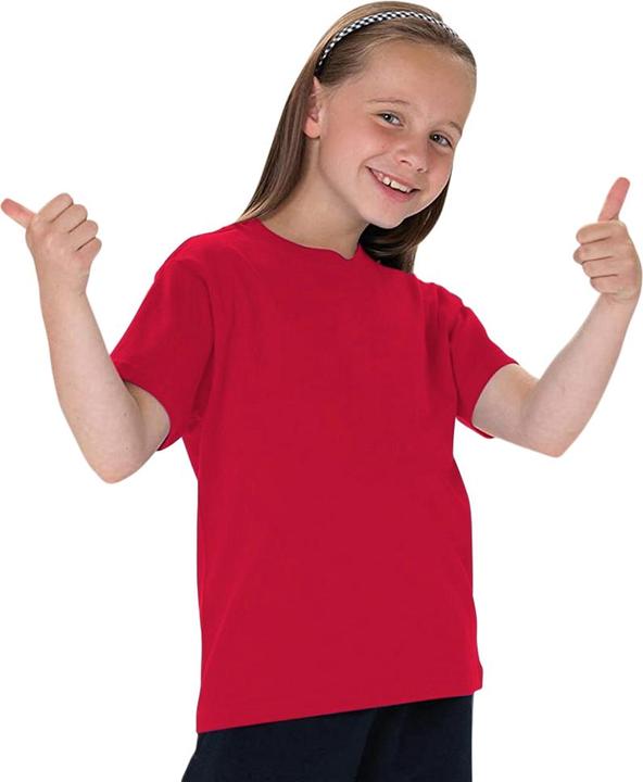 Actual product image Jerzees Schoolwear Jerzees Schoolgear Classic Plain Tshirt (Pack of 2) (128)