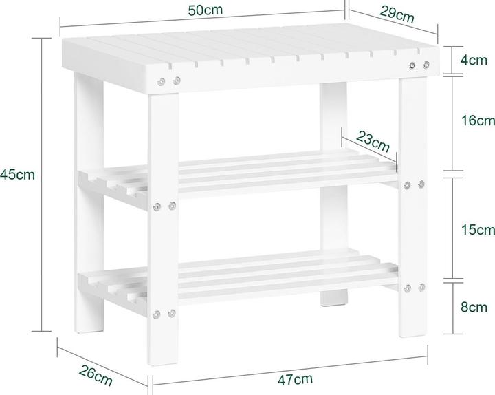 Image du produit SoBuy Lena (50 x 29 x 45 cm)
