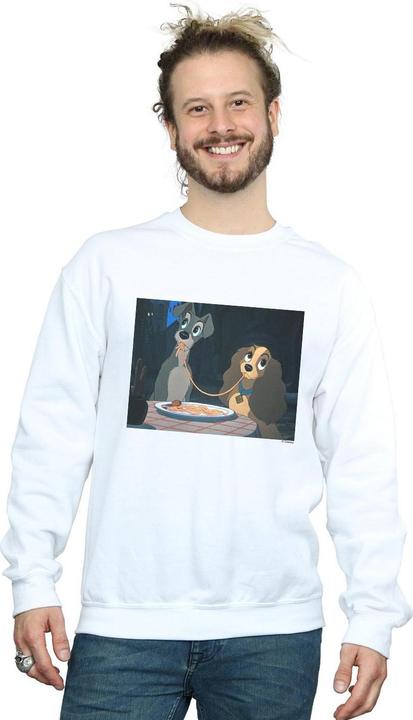 Image du produit Disney - Sweat LADY AND THE TRAMP SPAGHETTI SLURP - Homme (L)