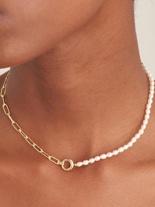 Produktbild Ania Haie Pearl Power Halskette (Sterling Silber 925, 40 - 45 cm)