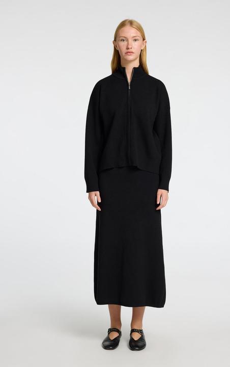 Actual product image Selected Femme Viskosemix Strickjacke mit Reissverschluss (M)