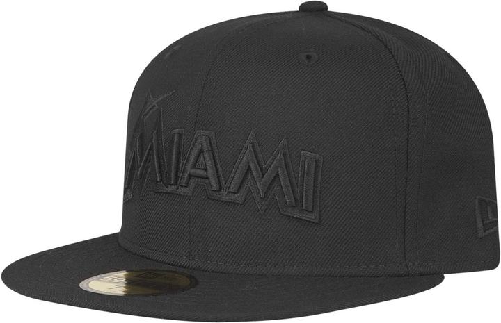 Image du produit New Era 59Fifty Cap - MLB BLACK Miami Marlins (7 3/8)
