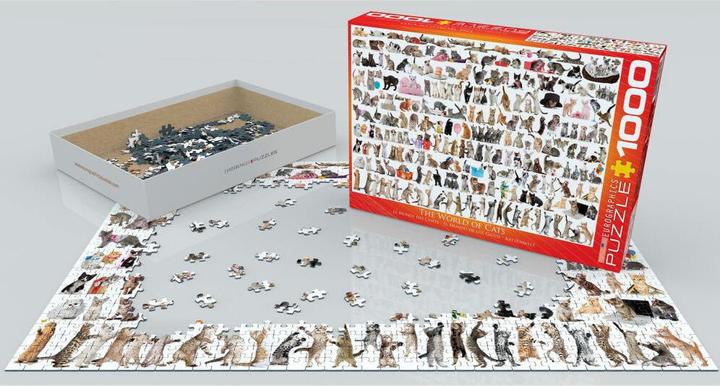 Produktbild Eurographics Katzenwelt (1000 Teile)