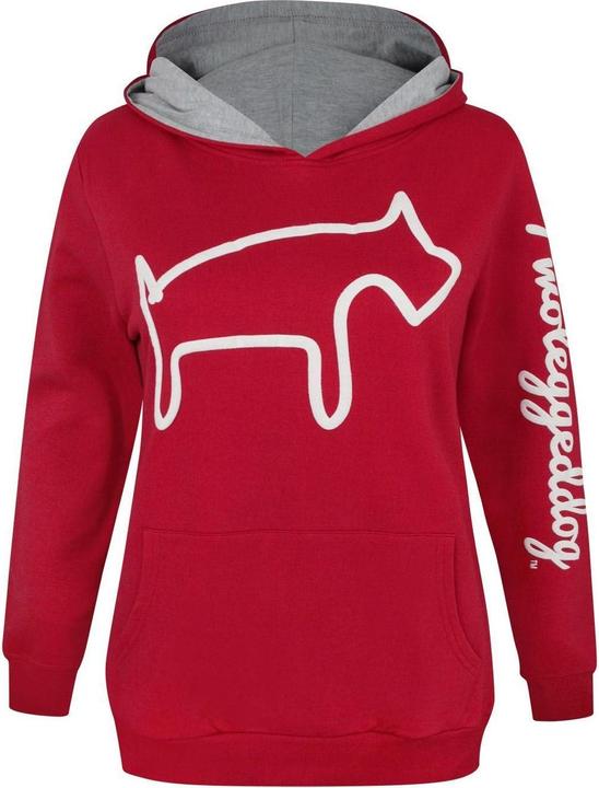 Actual product image Two Legged Dog Puff hoodie (XXL)
