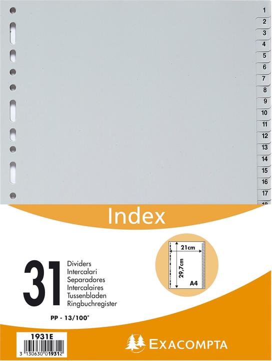 Produktbild Exacompta Register