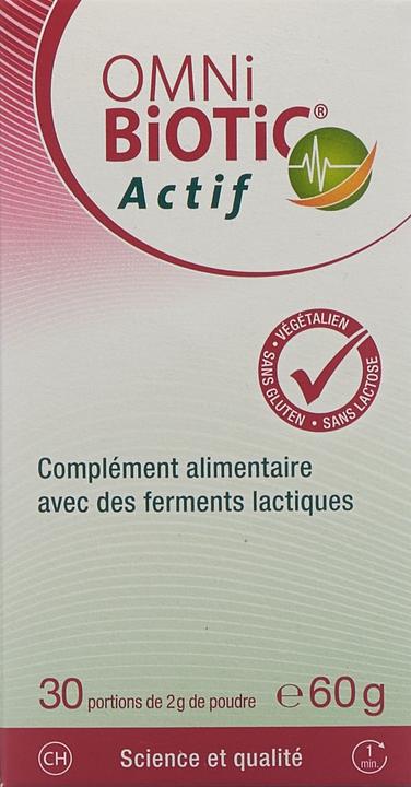 Actual product image Omni Biotic Active powder 60 g (1 Piece, Powder, 60 g)