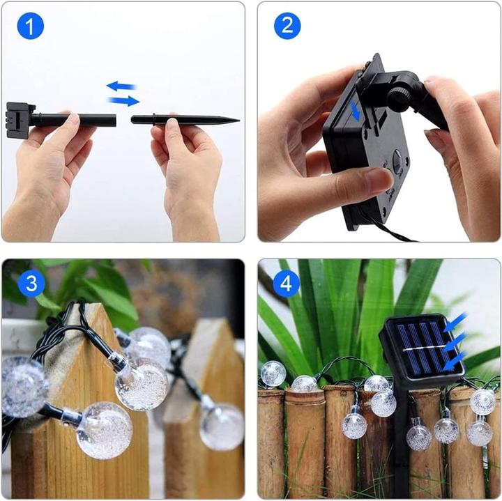 Produktbild Lumina Swiss Solar Lichterkette (11 m)