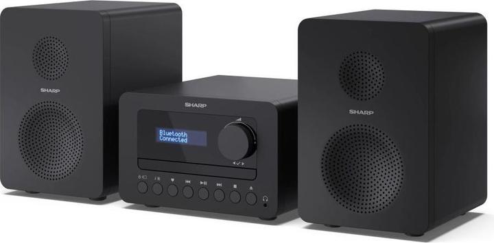 Actual product image Sharp Interactive solution XL-B514(BK) TOKYO FM Hi-Fi Micro System, Black |