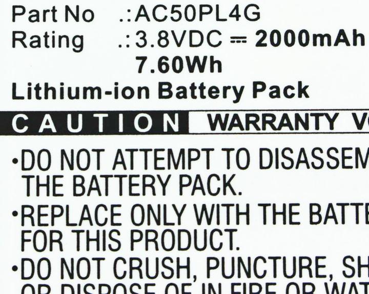 Immagine prodotto AccuCell Batteria Archos AC50PL4G, Archos 50 Platinum 4G