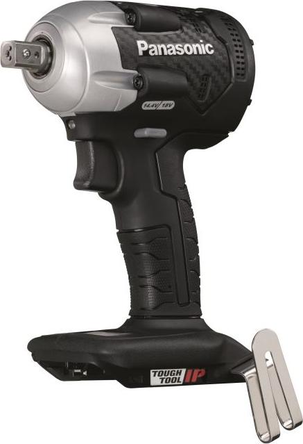 Actual product image Panasonic Cordless impact wrench 14.4V/18V 1/2-inch socket without battery/charger, Systainer (Rechargeable battery operated)