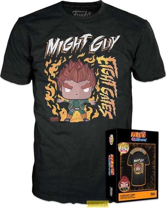 Funko Naruto POP! Tees T-Shirt 8 Gates Guy (L) (L)
