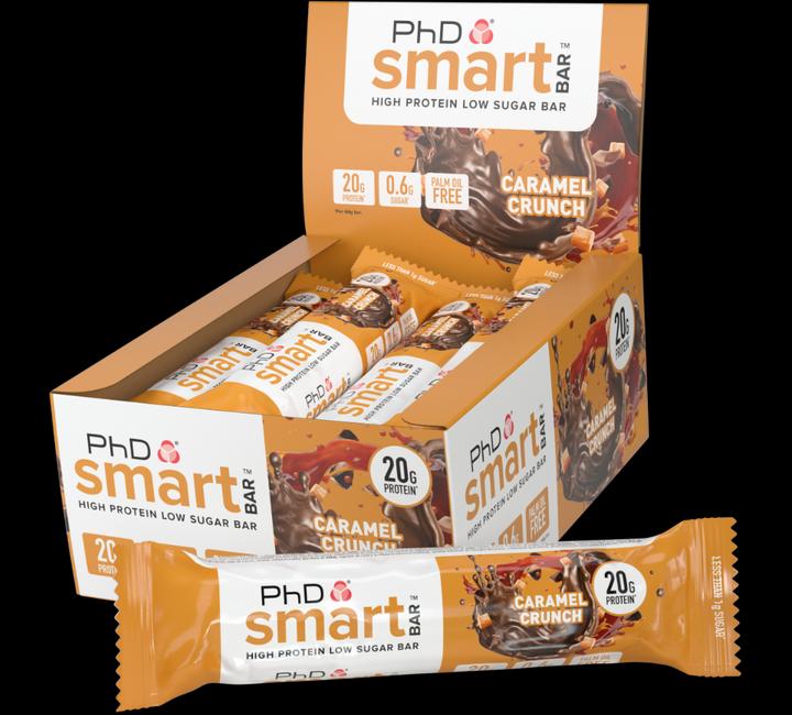 Actual product image PhD Nutrition smart bar (caramel crunch, 12 pcs., 768 g)
