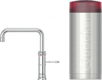 Actual product image Quooker - Wasserhahn Classic Fusion Square COMBI verchromt glänzend