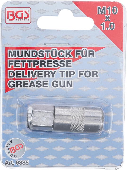 Actual product image BGS Delivery Tip for Grease Gun