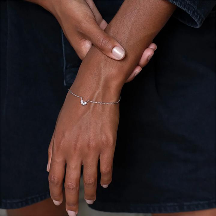 Actual product image Ti Sento Milano Bracelet with arrow and zirconia 2940ZI (20 cm, 925 Sterling silver)