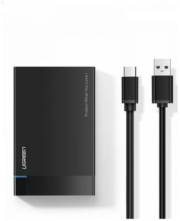Actual product image Ugreen USB-C 3.1 to 2.5" SATA Hard Drive Enclosure (6Gbps) (2.5")