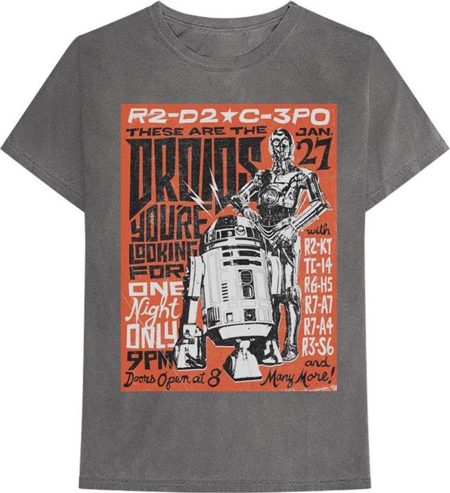 Star Wars Droids Rock TShirt (XXL)