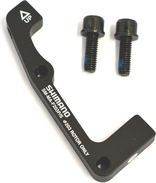Actual product image Shimano Brake disc adapter SM-MA VR, PM/IS, 203mm