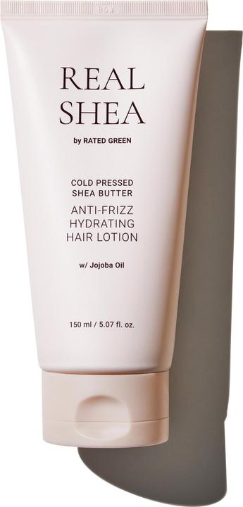 Actual product image Rated Green Real Shea Anti-Frizz Hydrating Hair Lotion (150 ml)