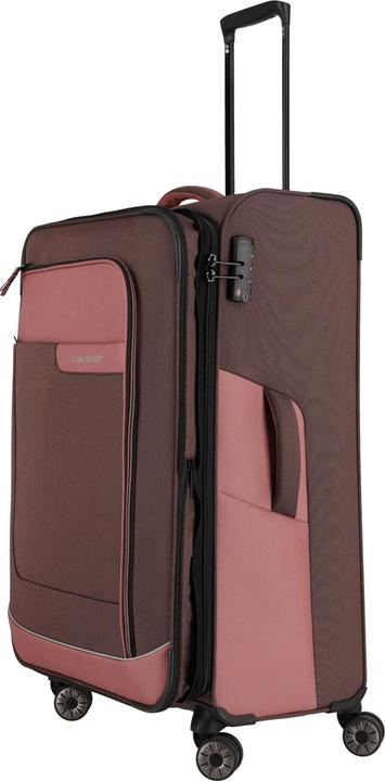 Image du produit Travelite Trolley + valise Viia 4w Trolley L (91 l, L (90 - 115l))