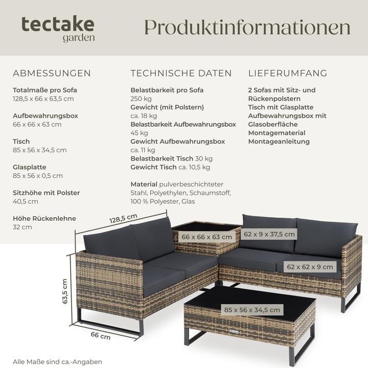 Actual product image tectake Ostuni