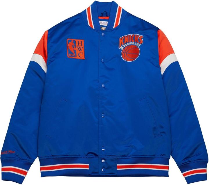 Image du produit Mitchell & Ness M&N Heavyweight Satin Veste NBA New York Knicks (XL)