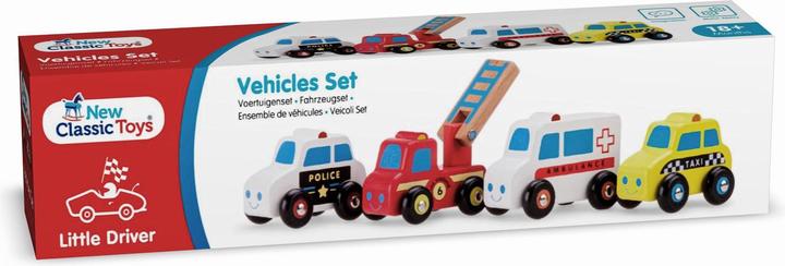 Image du produit New Classic Toys Set de véhicules - 4 véhicules