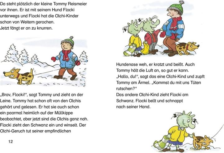 Produktbild Die Olchis feiern Weihnachten (Deutsch, Erhard Dietl, 2019)